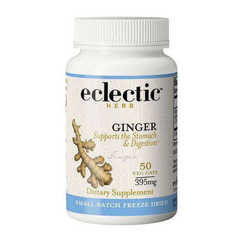 Eclectic Herb, Ginger, 395 Mg, 50 Veg Caps Eclectic Herb
