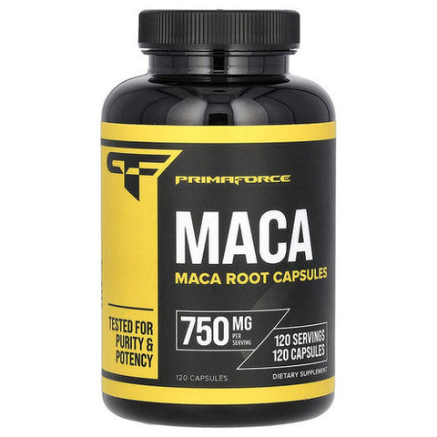 Primaforce, MACA Root Capsules, 750 Mg, 120 Caps Primaforce