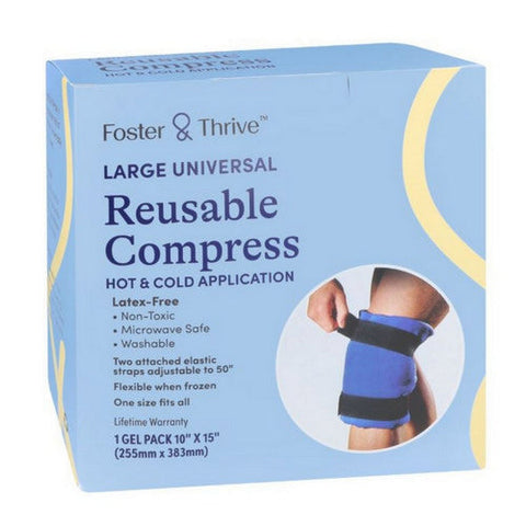 Foster And Thrive, Universal Reusable Compress Large, 1 Count Foster And Thrive