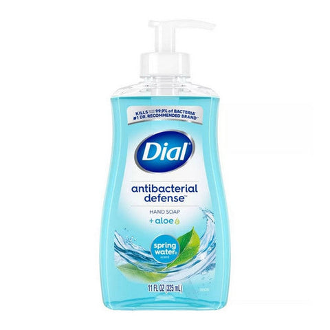 Dial, Pump Spring Water Liquid Hand Soap, 11 Oz Dial