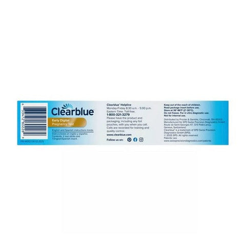Clearblue, Digital Pregnancy Test, 2 Count Clearblue