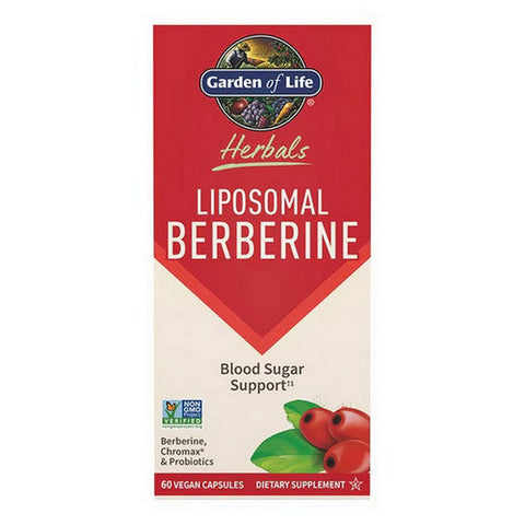 Garden of Life, Herbals Liposomal Berberine, 60 Count Garden of Life