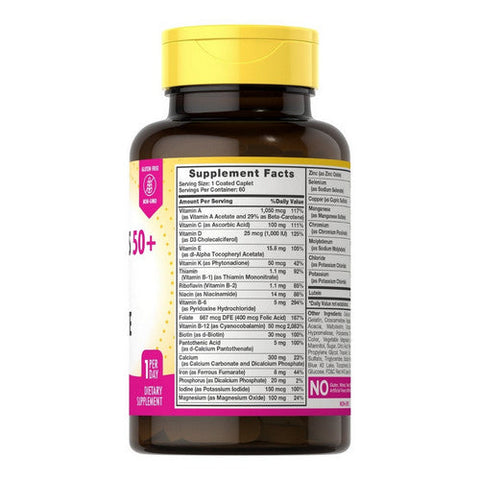 Sundance, Women'S 50+ Abc Complete Multivitamin Multimineral Coated, 60 Count Sundance