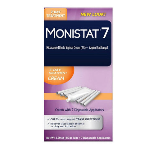 7-Day Treatment Applicators Cream 1.59 Oz by Monistat