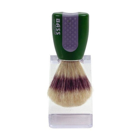 Bass Brushes, SB10 Jet Black Shaving Brush With Natural Bristles, 1 Count Bass Brushes