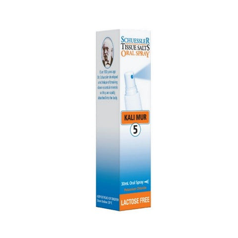 Schuessler Tissue Salts, Kali Mur 6X Glandular Tonic, 30 Ml Schuessler Tissue Salts
