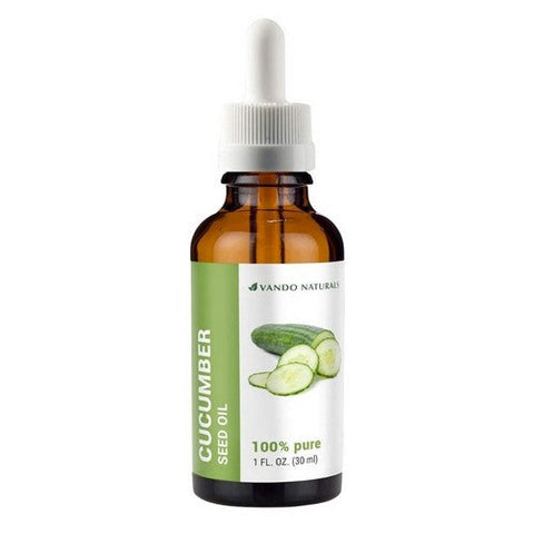 Vando Naturals, Organic Cucumber Seed Oil, 1 Oz Vando Naturals