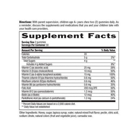 Country Life, Kid's Multivitamin Honey Gummies, 60 Count Country Life