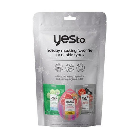 Yes To, Holiday Masking Favorites Christmas Gift Set, 1 Kit Yes To