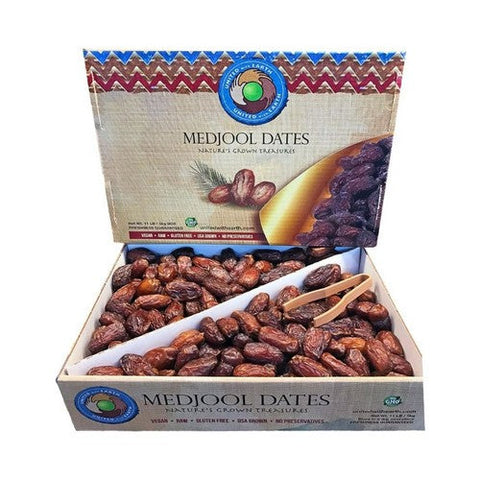 United with Earth, Medjool Dates Conventional, 11 Lbs United with Earth