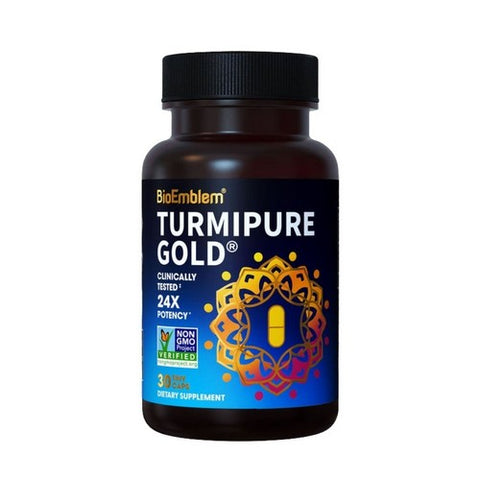 BioEmblem, Turmipure Gold, 30 Veg Caps BioEmblem