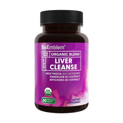 BioEmblem, Organic Liver Cleanse, 60 Veg Caps BioEmblem