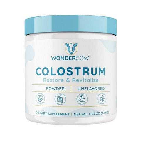WonderCow, Colostrum Powder Unflavored, 4.23 Oz WonderCow