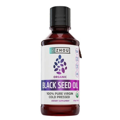 Zhou Nutrition, Black Seed Oil, 4 Oz Zhou Nutrition