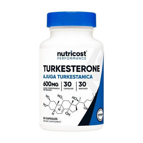 Nutricost, Turkesterone, 600 Mg, 30 Caps Nutricost