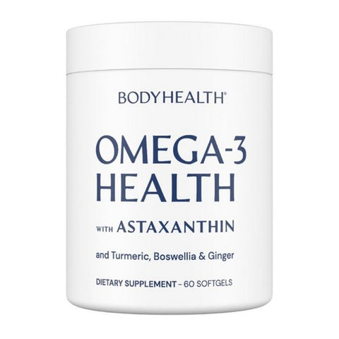 Omega 3 Health With Astaxanthin 60 Softgels by Bodyhealth