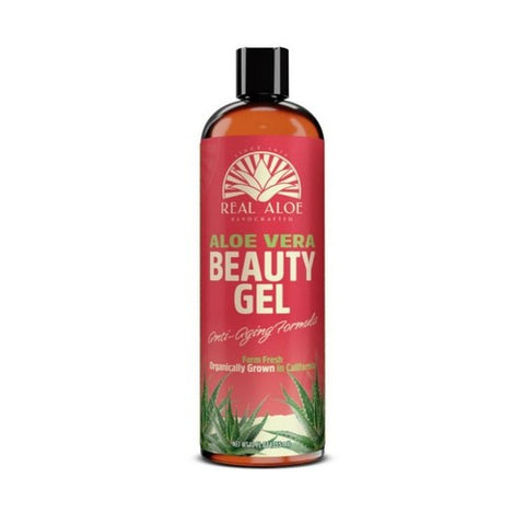 Aloe Vera Beauty Gel 12 Oz by Real Aloe