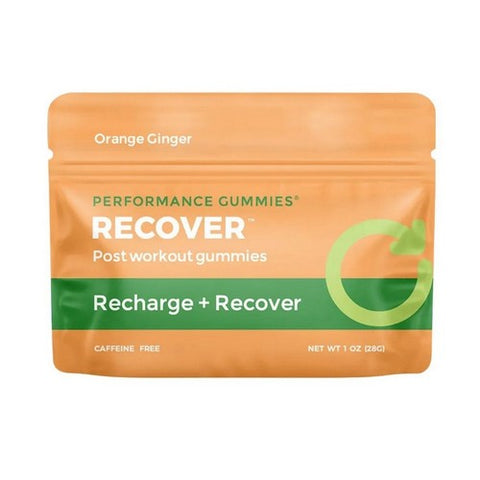Recover Orange Post Workout Gummies 4 Count by Seattle Gummy Company