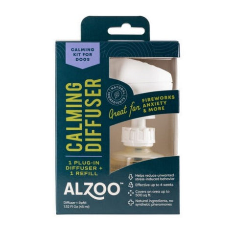 Plant-Based Calming Diffuser Kit Dogs 1.52 Oz by Alzoo