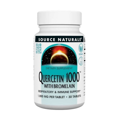 Quercetin With Bromelain 30 Softgels by Source Naturals