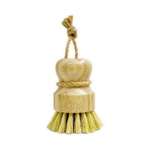 Bamboo Dish Brush With Sisal And Coconut Bristles 1 Count by Airnex