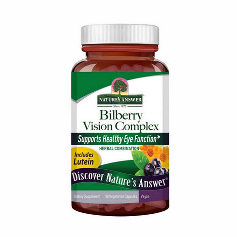 Nature's Answer, Bilberry Vision Complex, 60 Vcaps Nature's Answer