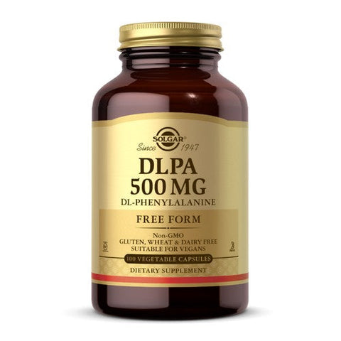 Solgar, DLPA, 500 mg, 100 V Caps Solgar