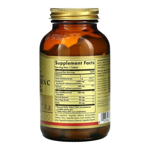 Solgar, Ester-C Plus Vitamin C, 1000 Mg, 90 Tabs Solgar