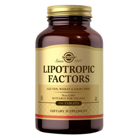 Solgar, Lipotropic Factors, 100 Tabs Solgar
