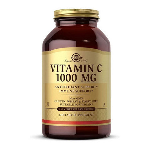 Solgar, Vitamin C, 1000 Mg, 250 Veg Caps Solgar
