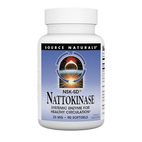 Source Naturals, Nattokinase, 36 mg, 90 Softgels Source Naturals