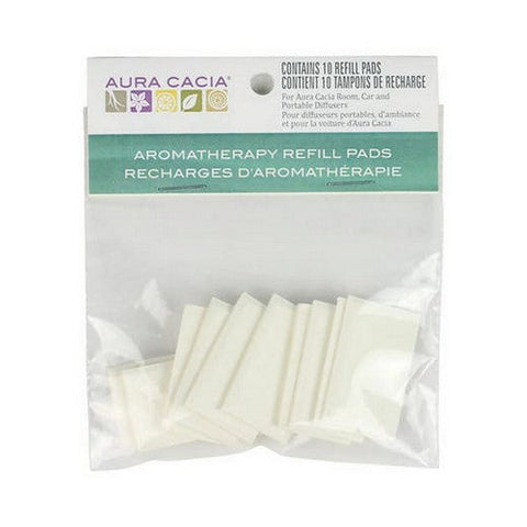 Aura Cacia, Aromatherapy Diffuser Refill Pads, Replace Filter, 10 Pack Aura Cacia