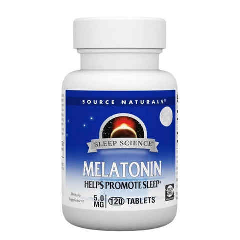Sleep Science Melatonin 120 Tabs by Source Naturals