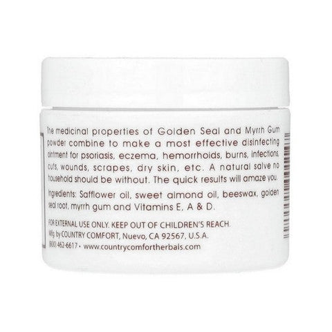 Country Comfort, Herbal Savvy Goldenseal Myrrh, 2 Oz Country Comfort