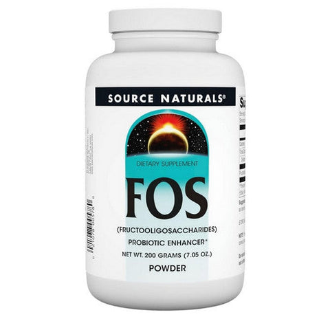 Source Naturals, Nutraflora Fos, 200 gm, Powder Source Naturals