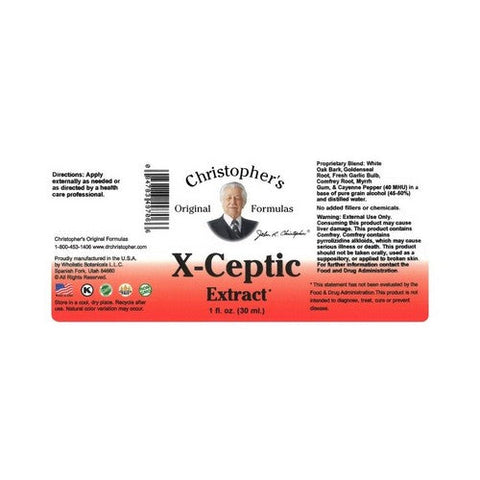 Dr. Christophers Formulas, Original Formulas X-Ceptic Extract, 1 Oz Dr. Christophers Formulas