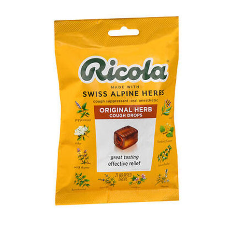 Ricola, Cough Drops Original Herb, 21 Count Ricola