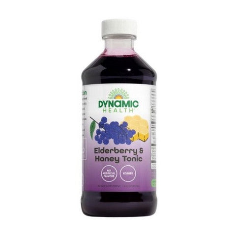 Dynamic Health Laboratories, Black Elderberry And Honey Tonic Concentrate Liquid, 8 Oz Dynamic Health Laboratories