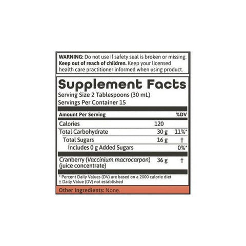 Dynamic Health Laboratories, Cranberry Concentrate, 16OZ Dynamic Health Laboratories