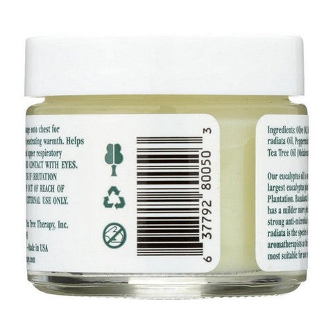 Tea Tree Therapy, Chest Rub Eucalyptus, 2OZ Tea Tree Therapy