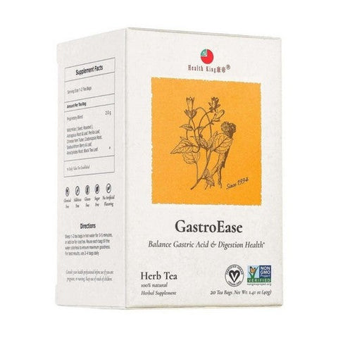 Health King, Gastro Ease Tea, 20 Bags Health King
