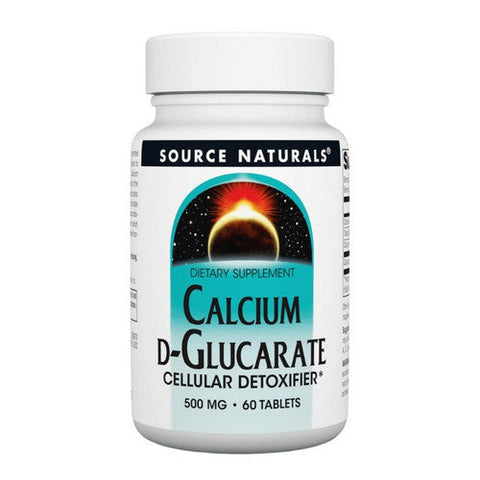 Source Naturals, Calcium D-Glucarate, 500 mg, 60 Tabs Source Naturals