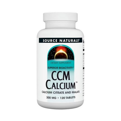 Source Naturals, CCM Calcium, 300 Mg, 120 Tabs Source Naturals