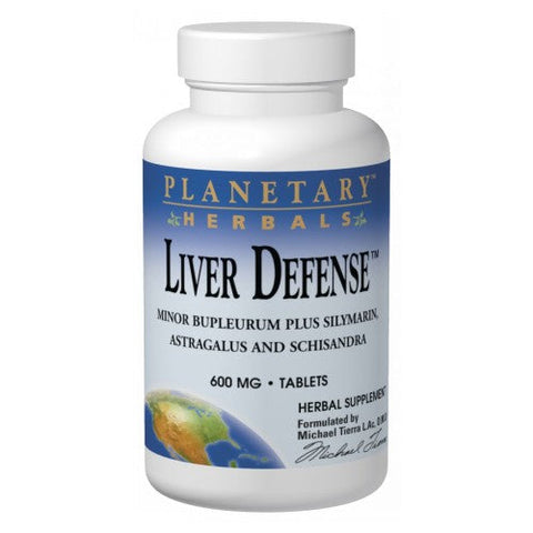 Planetary Herbals, Liver Defense, 120 Tabs Planetary Herbals
