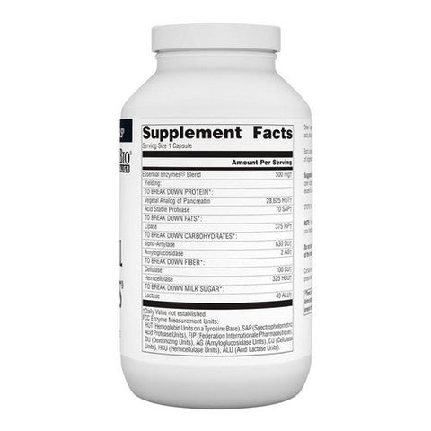 Source Naturals, Essential Enzymes, 500 mg, 360 Caps Source Naturals