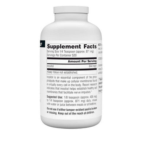 Source Naturals, Pure Inositol, Powder 16 oz Source Naturals