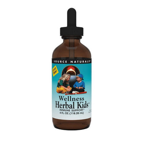 Source Naturals, Wellness Herbal Kids Liquid, 4 oz Source Naturals