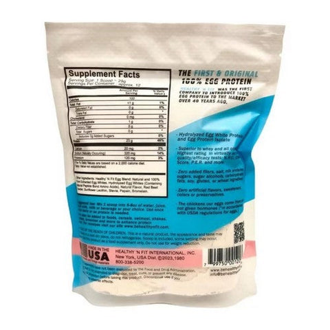Healthy 'n Fit, 100% Egg Protein Strawberry Passion, 12 Oz Healthy 'n Fit