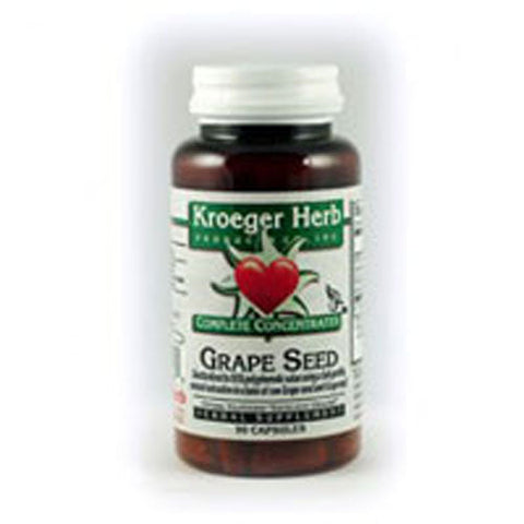 Kroeger Herb, Grape Seed 95%, 90 Cap Kroeger Herb