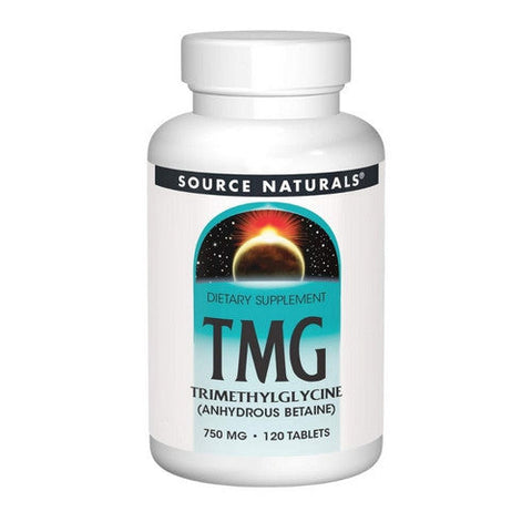 Source Naturals, TMG, 750 mg, 120 Tabs Source Naturals